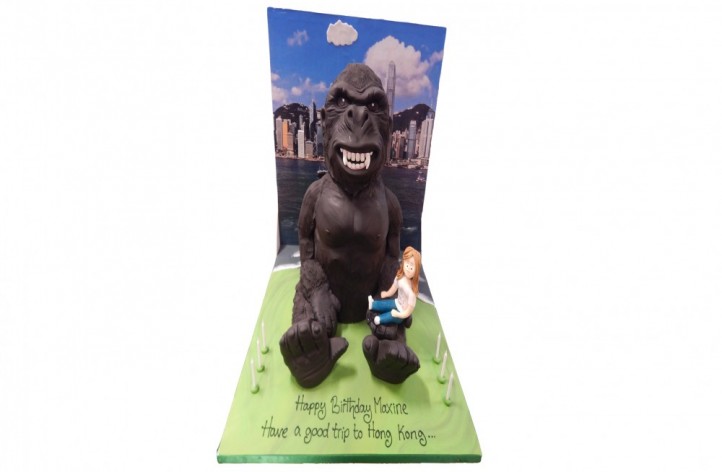King Kong Full Figure with Backdrop